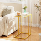 C Table Side End Table, Small C Shaped Table - Image 2