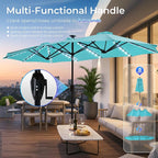 SUPERJARE 13ft Outdoor Patio Umbrella - Image 4