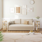 HOOBRO Set of 2 Small Round Side Tables - Image 2