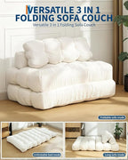 Folding Sofa Bed, Convertible Folding Out Sofa Bed - Image 2
