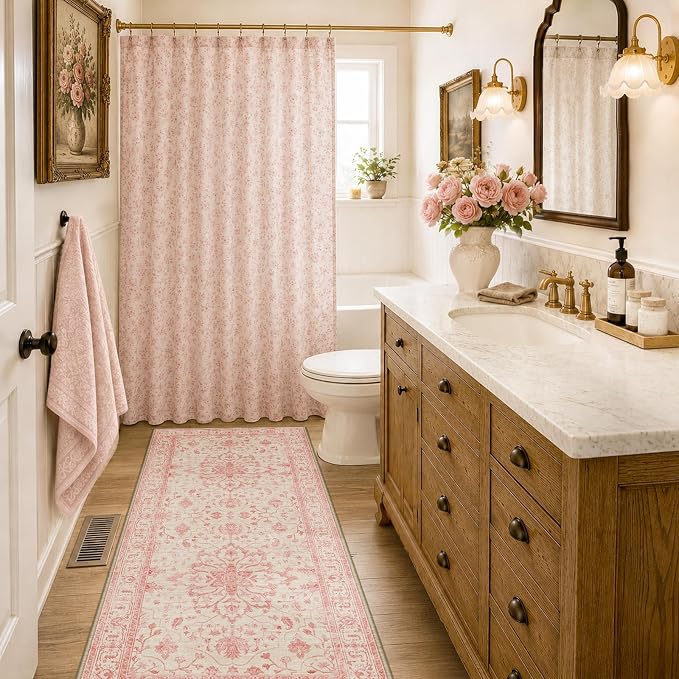 RELEANY Washable Area Rug, Runner 2'x6', Water Repellent, Pet Friendly - Image 2