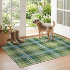 Plaid Outdoor Rug by Othilic