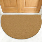 OLANLY Half Circle Front Door Mat, Low Profile Doormat, Stain and Fade Resistant - Image 2