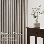 Pinch Pleated 72 Inch Curtains 2 Panels - Image 4