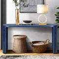 60'' Console Table Sofa Table Thick Top Entryway Table, Hallway Table by LynHomeFurnitureMall