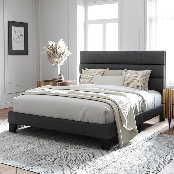 Allewie Full Size Platform Bed Frame - Image 3