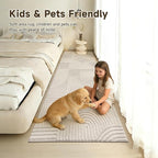 Pauwer 3x8 Area Rugs for Living Room, Modern Non Slip Washable Rug, Soft Fluffy - Image 6