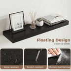 FLYJOE Floating Shelves for Wall, 30 Inch Floating Shelves Set of 2, Kitchen - Image 4