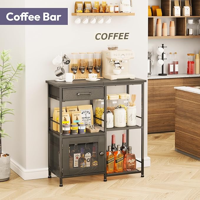 SWTYMIKI Coffee Bar Cabinet for Home - Image 6