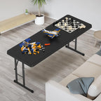 VINGLI 4 FT Narrow Folding Table, Home Work - Image 2