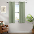 Sage Green Curtains 38 Inch Width by Pitalk