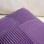 Fancy Homi 2 Packs Purple Decorative Throw Pillow Covers 22x22 Inch - Image 3