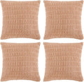 Fancy Homi 4 Packs Decorative Throw Pillow Covers by Fancy+Homi