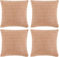 Fancy Homi 4 Packs Decorative Throw Pillow Covers by Fancy+Homi