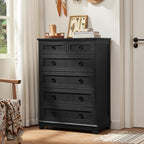 Joaxswe Farmhouse 6 Drawer Dresser - Image 4