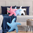 Fumete Starfish Pillow Beach Starfish Shaped Throw Pillows 20'' Star Fish - Image 5