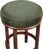 Meridian Furniture 978Green-C Monette Collection Art Deco Counter Stool - Image 5