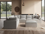 ohllob Oversized Cloud Couches for Living Room, Boneless Sectional Couch - Image 6