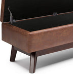 SIMPLIHOME Owen Rectangular Storage Ottoman - Image 6