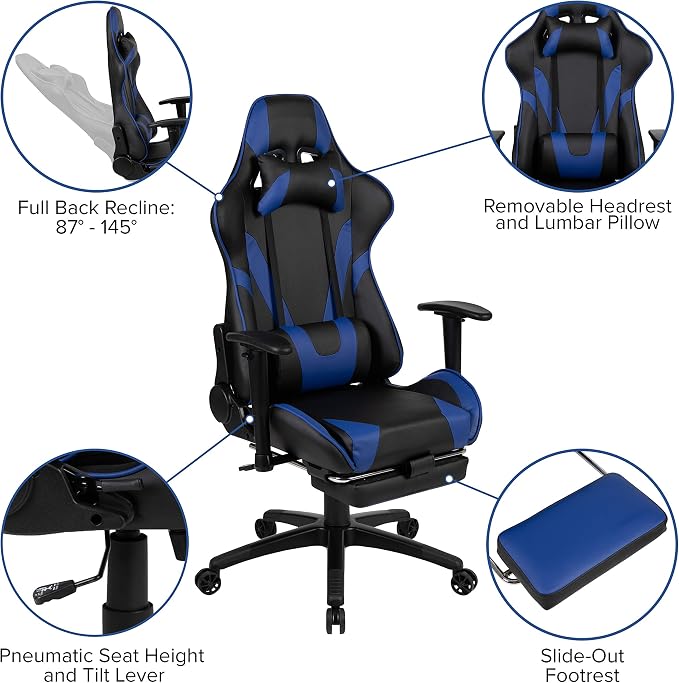 Flash Furniture X30 Gaming Chair Racing Office Ergonomic Computer Chair - Image 4