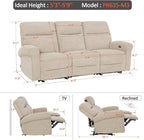 MCombo 87.8" Wall Hugger Power Reclining Sofa - Image 3