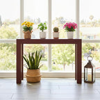 Plank+Beam Modern 46 Inch Console Table, Solid Pine Wood Entryway Table - Image 5