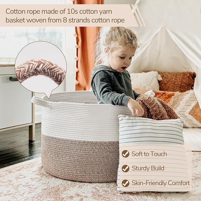 INDRESSME XXXLarge Blanket Basket - Image 4