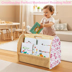 Toddler Bookshelf Double-Sided - Image 5