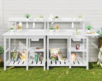 SERWALL Outdoor Potting Bench - Image 9