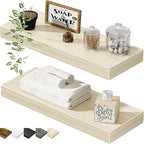 QEEIG Bathroom Floating Shelves by QEEIG