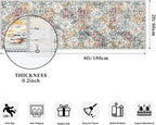 Lahome Moroccan Hallway Runner Rug, 2x6 Kitchen Runner Rugs Washable | Bthroom - Image 2