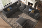 EASE MOOSE Oversized Sectional Modular Sofa, Large L Shape Sectional Couch Wide - Image 4