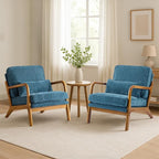 Karl home Mid Century Modern Accent Chair - Image 7