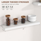fuqing 30 Inch Floating Shelves - Image 3
