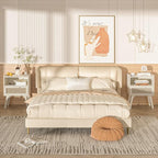 Lerliuo Rattan Nightstand, Side Table - Image 6