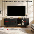 65" Mid Century Modern TV Stand - Image 5