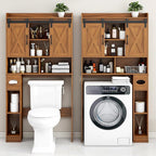 Vabches Over The Toilet Storage Cabinet, Farmhouse Storage Cabinet Over Toilet - Image 7