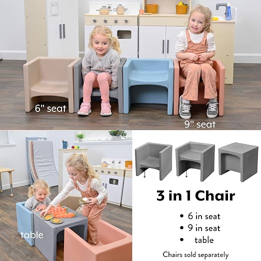 Children's Factory 3-in-1 Cube Chair - Image 4