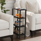 TUTOTAK Small Side Table, Narrow End Table, Skinny Sofa Table, Slim Nightstand - Image 5