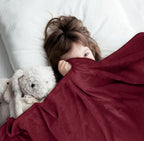Utopia Bedding Soft Fleece Bed Blanket King Size Burgundy | Microfiber Plush - Image 7
