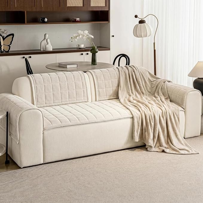Couch Covers for Dogs Washable, 27.6"x70.9" Non Slip Couch Covers for Loveseat - Image 2