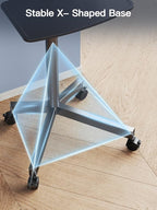 PERLESMITH Rolling TV Stand on Wheels - Image 5