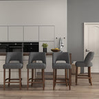 VKNOW Bar Stools Set of 4, Modern Counter Stools by VKNOW