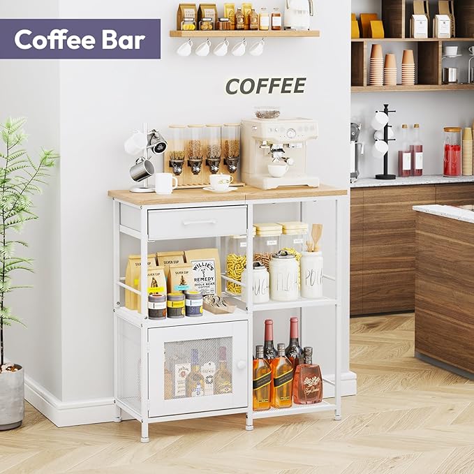 SWTYMIKI Coffee Bar Cabinet for Home - Image 6