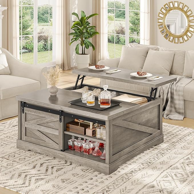 Itaar 39.4'' Lift Top Coffee Table - Image 3