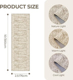 2'6 x 10' Runner Rug Non Slip, Washable Kitchen Rugs, Living Room, Long Rug - Image 2