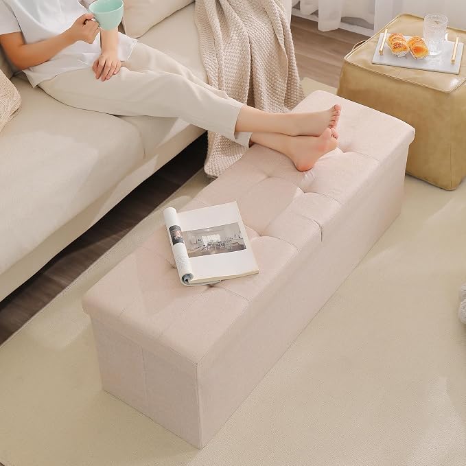 45.3 Inches Ottoman Bench - Image 5