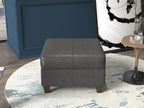 EASE MOOSE Faux Leather Square Ottoman Module - Image 5