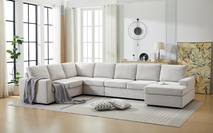 Ball & Cast 147" L-Shaped Sectional Couch - Image 4