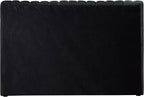 Meridian Furniture NicoBlack-T Nico Collection Modern | Contemporary Velvet - Image 7